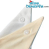 Tablier/ bavoir triangulaire - Les schtroumpfs - 3 pieces - coton - 42x21cm