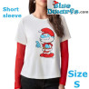 I puffi - Maglietta  -  Puffo Babbo Natale - Taglia S