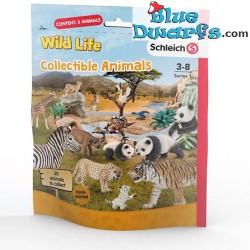 Schleich Wildlife - Set de juego - 3 animales - bolsa sorpresa - 87650