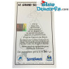 Gouden Grote Smurf staand op paddestoel - Kunsthars figuur - Zédibulle éditions - 4,5x5x7cm