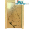 Grand Puffo con fungo - Figurina - Zédibulle éditions - 4,5x5x7cm