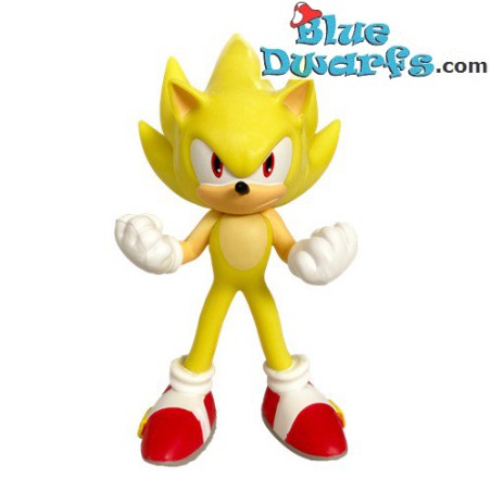 Super Sonic - Sonic Hedgehog Spielfigur - Comansi - 9cm