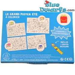 Coloring with the Smurfs Winter - Mc Donalds - Hiver - 2020