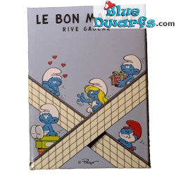 Schtroumpf aimant - Le Bon Marché Rive Gauche - 8x5cm