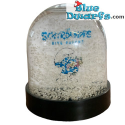 Schlumpf snowglobe Smurf - Le Bon Marché Rive Gauche - 8cm