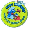Schlumpf Button - Most Friendly - Smurf-Berry Crunch badge - True Blue Smurf award - 5cm