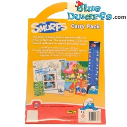 Activity Carry Pack - the Smurfs - Coloring book / Stickers / height measuring ruler
