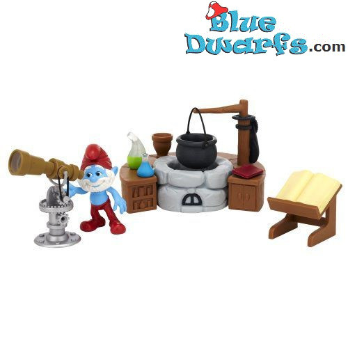 Kit de jeu - Le leboratoire du papa schtroumpf - Jakks Pacific - 755154