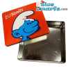 1 x smurfen item - I love biscuits - Metaal Koekblik - 23x23cm