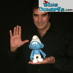 Plastic movable smurf  (+/- 30 cm)