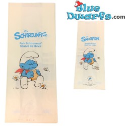 Smurfen - Papieren zak - Smurfenbrood van de bakker - 44x18cm - 2017