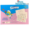 XL Coloring book the Smurfs - with stickers - 41x29cm