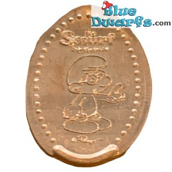 Smurf coin - Brainy smurf - Smurf Experience - 3cm