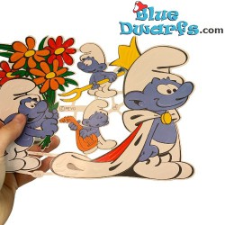 Smurf paper poetry picture