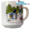 Los Pitufos - Taza - retro - Cerámica - +/-7x9cm