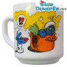 Los Pitufos - Taza - retro - Cerámica - +/-7x9cm