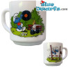Schlumpf Tasse - Retro - Keramik - +/-7x9cm