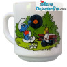 Schlumpf Tasse - Retro - Keramik - +/-7x9cm
