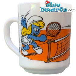 Los Pitufos - Taza - retro - Cerámica - +/-7x9cm