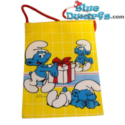 Smurf cotton Bag Atomium - Belokapi  - 30x26cm