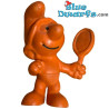 20017: IJdele Smurf met spiegel - Oranje - Schleich - 5,5cm