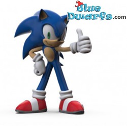 Sonic Hedgehog figurine - Thumbs up - Comansi - 9cm