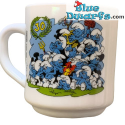 Tasse Les Schtroumps - rétro -Céramique - +/-7x9cm