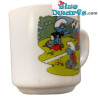 Los Pitufos - Taza - retro - Cerámica - +/-7x9cm