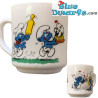 Tasse Les Schtroumps - rétro -Céramique - +/-7x9cm