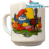 Los Pitufos - Taza - retro - Cerámica - +/-7x9cm