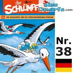 Smurf comic book - Die Schlümpfe 38 - Die Schlümpfe und die verschwundenen Störche - German language