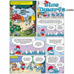 Smurf comic book - Die Schlümpfe 38 - Die Schlümpfe und die verschwundenen Störche - German language