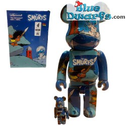 Astro Smurf - BE@RBRICK / Bearbrick - 100% & 400% - 13cm x 7cm x 28cm
