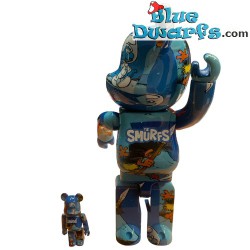 Astro Smurf - BE@RBRICK / Bearbrick - 100% & 400% - 13cm x 7cm x 28cm