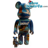 Puffo Astronauta - BE@RBRICK - 100% & 400% - 13cm x 7cm x 28cm