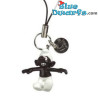 Plastic Schlumpf Anhänger: Wütender Schlumpf (+/- 2,5 cm)