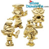Papa Smurf - Golden Smurfs - Skultuna - 55mm