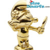 Pitufo vanidoso - Los Pitufos dorado - Skultuna - 55mm