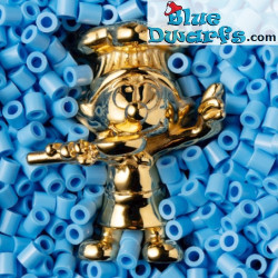 Greedy Smurf - Golden Smurfs - Skultuna - 55mm