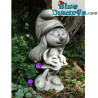 Schtroumpfette  - statue de jardin - Pierre reconstituée - 41x23x22 cm / 11 kilo