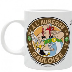 Asterix and Obelix mug - l'Auberge Gauloise / At the Gaulish inn - 12x8x10cm - 0,32L