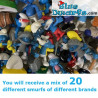 20 Puffi - Condizione molto buone - Schleich, Bully, McDonald's, Agostini, Jakks Pacific etc.