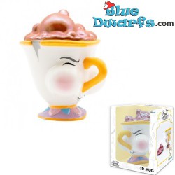 DISNEY Mug 3D La Belle et la Bête Zip avec bulles