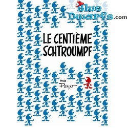 Ansichtkaart: 'Le Centième Schtroumpf' (15 x 10,5 cm)