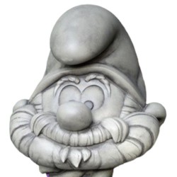 Papa Smurf - Stone cast - 41x21x23 cm / 11 kilo
