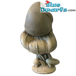 Trendy Smurfette Smurf Statue / Garden Sculpture - Stone Cast - 41x23x22 cm / 11 kilo