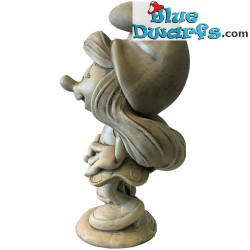 Smurfin standbeeld / Tuinbeeld  - Gietsteen - 41x23x22 cm / 11 kilo