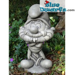 3 Smurfs - Garden statues -Stone cast - 41x21x23 cm / 11 kilo each