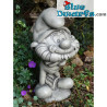 3 Schlumpf Gartengnome - Steinguss - 41x21x23 cm / 11 kilo pro Schlumpf