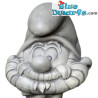 3 Schlumpf Gartengnome - Steinguss - 41x21x23 cm / 11 kilo pro Schlumpf